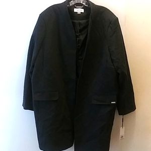 NWT Calvin Klein Plus Size Women's Blazer Coat Jacket Size W22